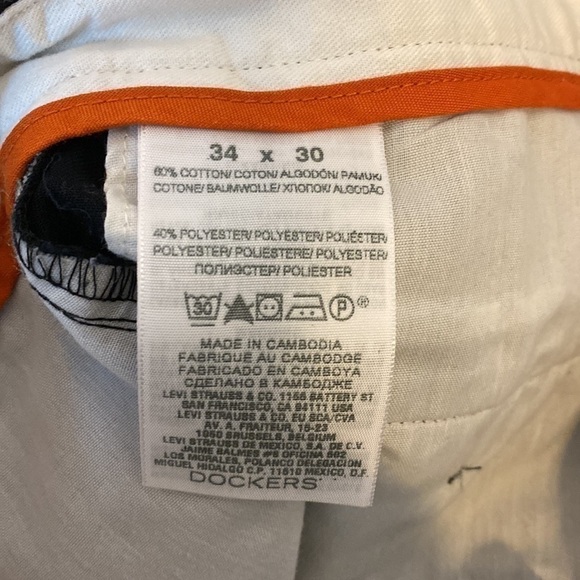 Men’s Docker Black Trouser - Picture 6 of 6